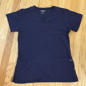 Jockey Brand Navy scrub top